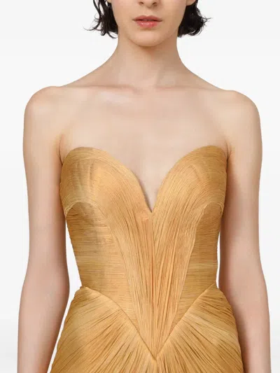 Iris Serban Christina Gown In Brown