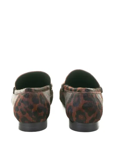 Bibi Lou Leopard-print Loafers In Multi