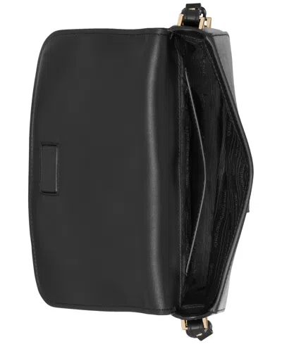 Kate Spade Liv Leather Shoulder Bag In Black