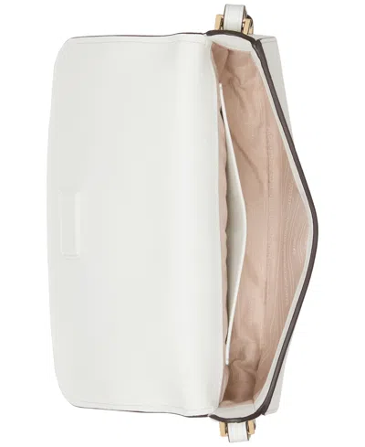 Kate Spade Liv Leather Shoulder Bag In White