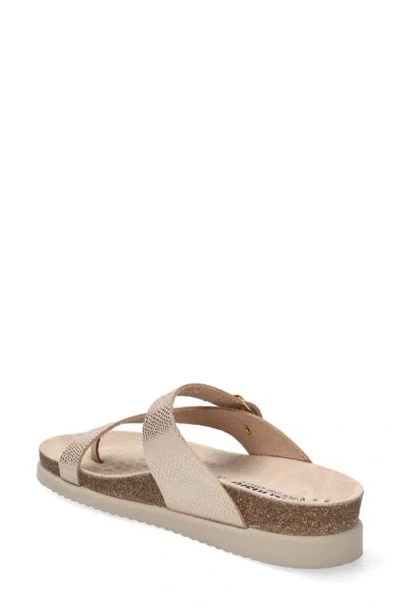 Mephisto Helen Toe Loop Sandal In Neutral