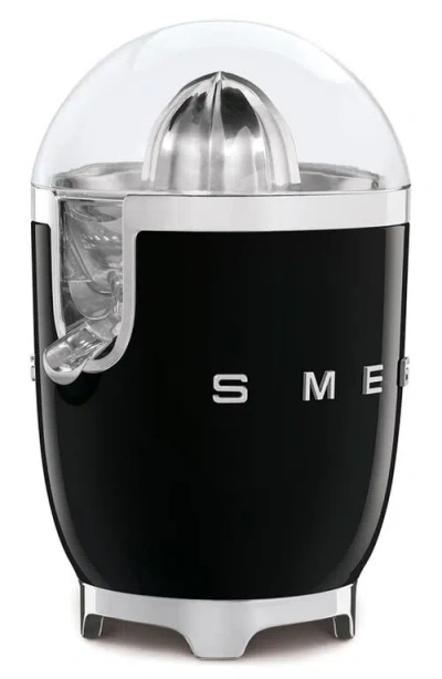 Smeg Retro-style Electric Citrus Juicer In Black