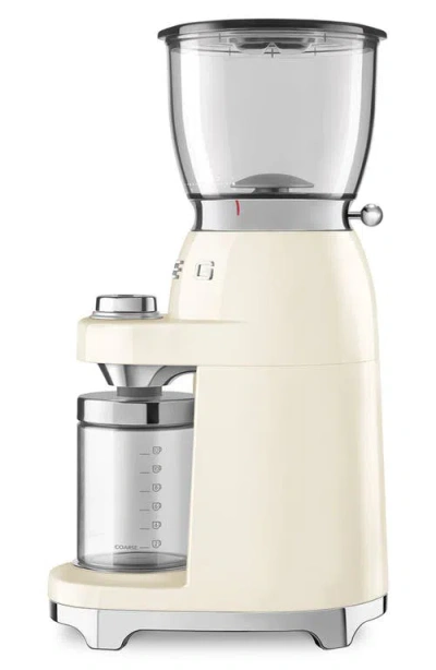 Smeg Cgf11 Coffee Grinder In White