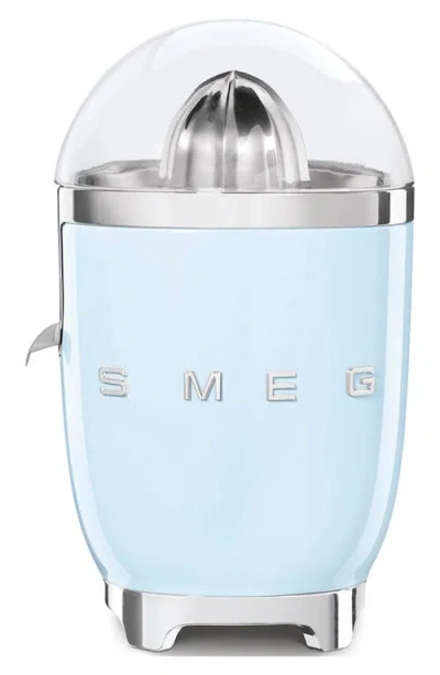 Smeg Retro Citrus Juicer In Blue