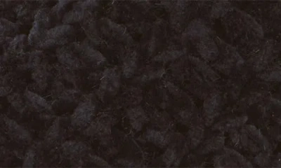 Floopi Faux Shearling Lined Slipper In Black