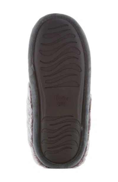 Floopi Faux Shearling Lined Slipper In Multi