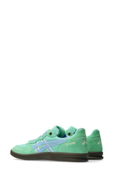 Asics Skyhand Og Suede Sneakers In Green