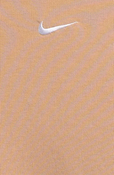 Nike Kids' Sportswear Crop T-shirt In Brown