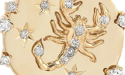 Adina Reyter Zodiac Charm In Gold