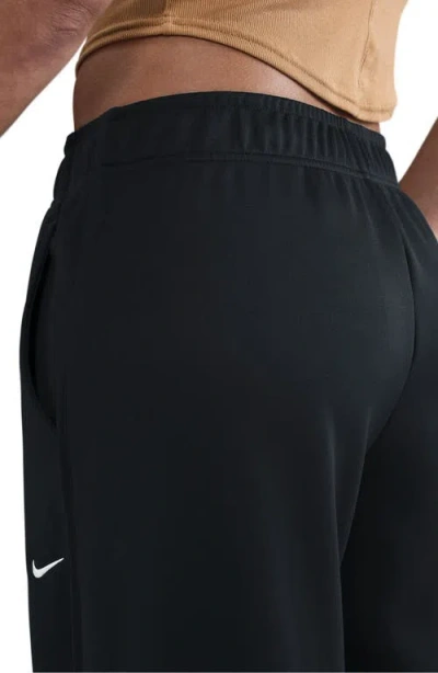 Nike Sportswear Wide Leg Track Pants In Black
