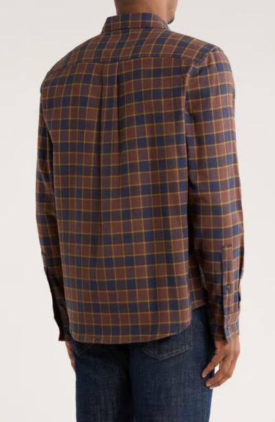 14th & Union Plaid Flannel Button-up Shirt In Multi