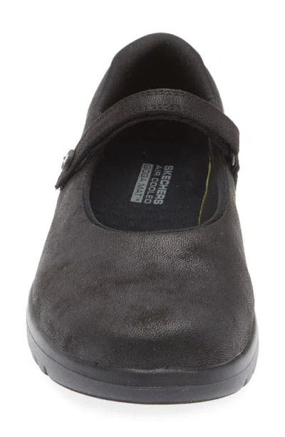 Skechers On-the-go Flex Whisper Mary Jane Sneaker In Black