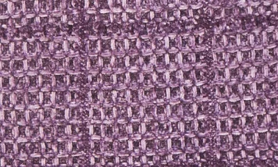 Artisan 34 Waffle Knit Chenille Throw Blanket In Purple