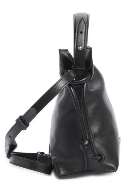Sam Edelman Marilyn Medium Drawstring Shoulder Bag In Black