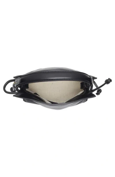 Sam Edelman Marilyn Medium Drawstring Shoulder Bag In Black
