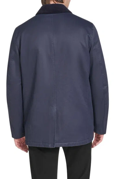 Cole Haan Hunting Jacket In Blue