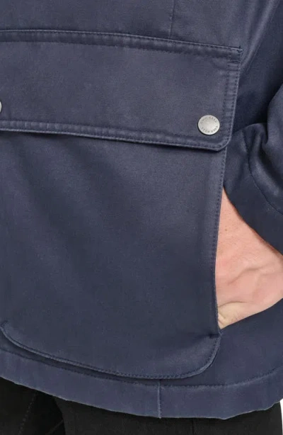 Cole Haan Hunting Jacket In Blue