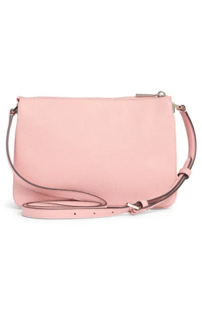 Kate Spade New York Leila Triple Gusset Crossbody Bag In Pink