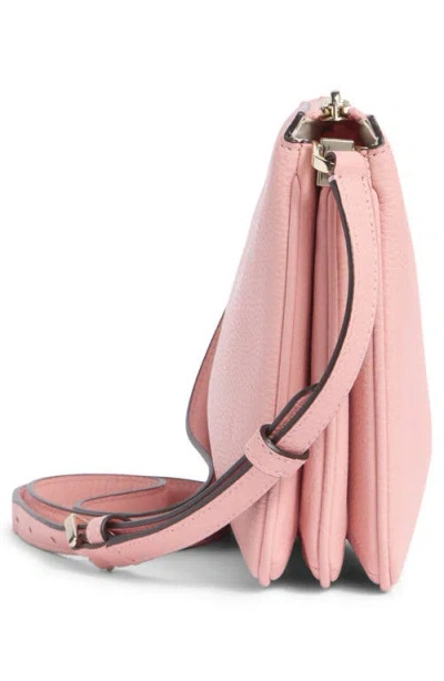 Kate Spade New York Leila Triple Gusset Crossbody Bag In Pink