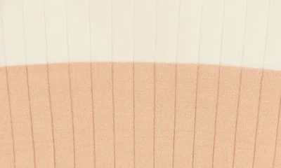 Elie Tahari The Remy Ribbed Colorblock Sweater In Multi