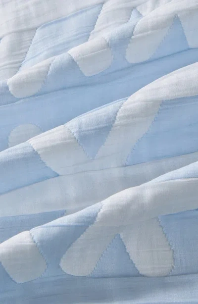 Woven & Weft Matelass Snowflake Quilt Set In Multi