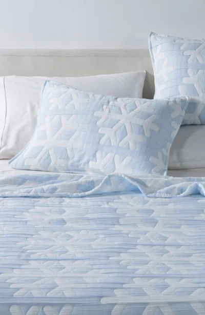 Woven & Weft Matelass Snowflake Quilt Set In Multi