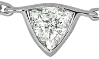 Bony Levy 18k White Gold Diamond Station Bracelet In Metallic