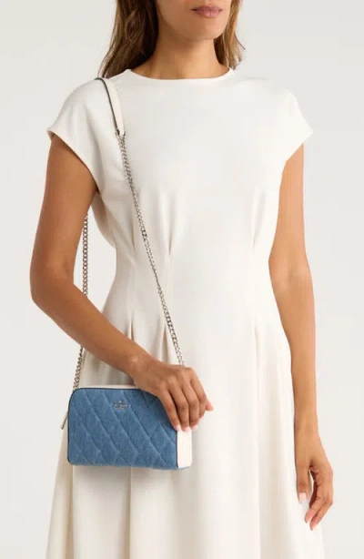 Kate Spade New York Carey Colorblock Denim Mini Camera Bag In Blue
