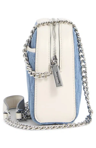 Kate Spade New York Carey Colorblock Denim Mini Camera Bag In Blue