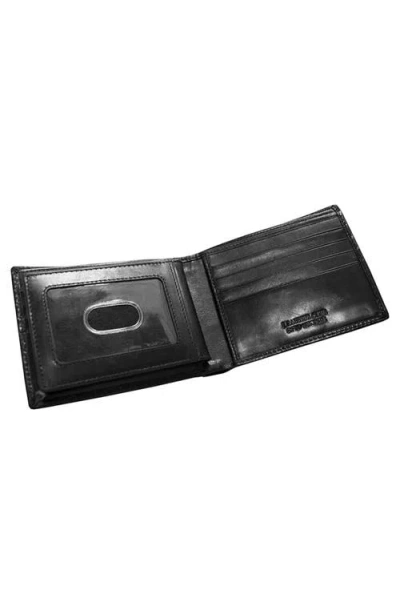 Mancini Boulder Left Wing Rfid Billfold Wallet In Black