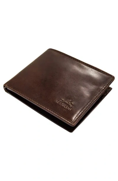 Mancini Boulder Rfid Billfold Wallet With Passcase In Brown