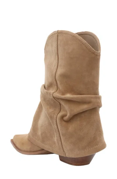 Seven7 Foldover Bootie In Brown