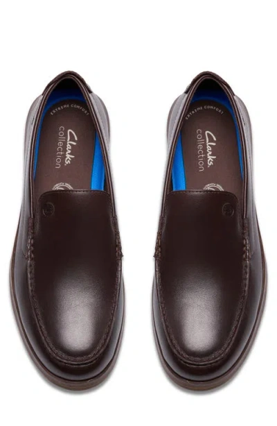 Clarks Men's Collection Flexway Step Slip On Shoes In Burgundy