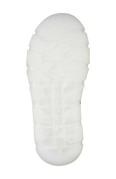 Hunter Madi Platform Puffer Slipper In Silver