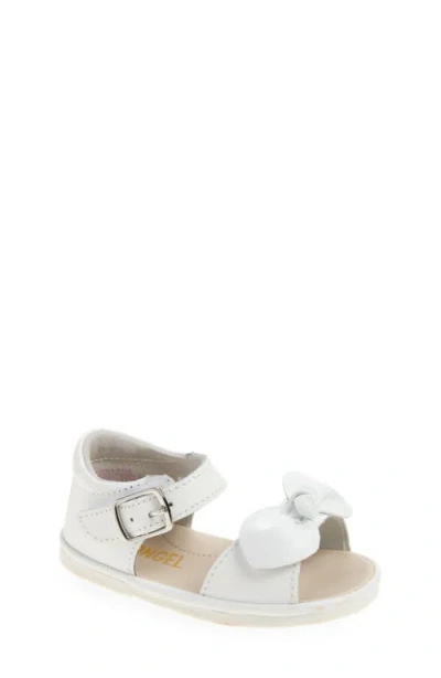 L'amour Kids' Jolie Ankle Strap Sandal In White