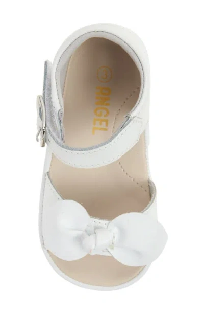 L'amour Kids' Jolie Ankle Strap Sandal In White