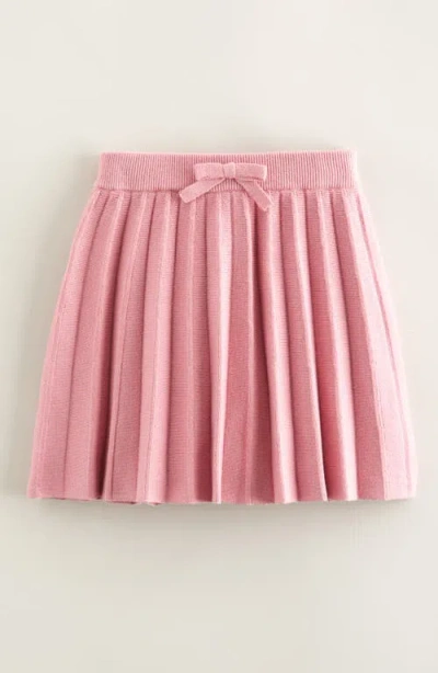 Nordstrom Kids' Pleated Sweater Skirt In Pink