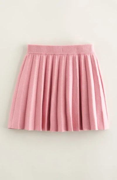 Nordstrom Kids' Pleated Sweater Skirt In Pink