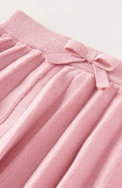 Nordstrom Kids' Pleated Sweater Skirt In Pink