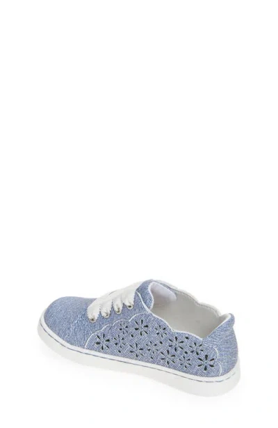L'amour Denise Cutout Sneaker In Blue