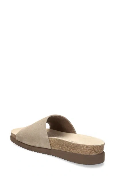 Mephisto Hanik Slide Sandal In Gray