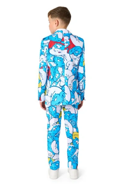 Opposuits Big Boys Smurfs Suit In Blue