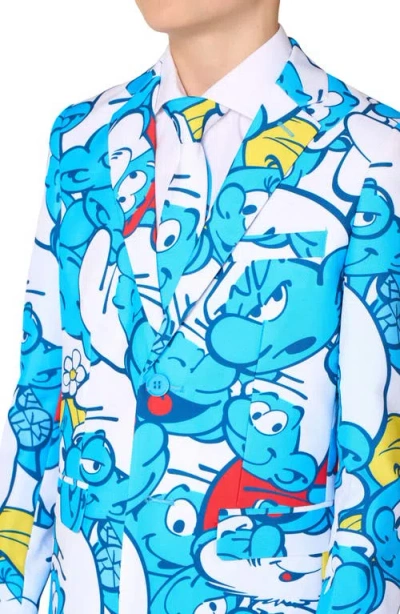 Opposuits Big Boys Smurfs Suit In Blue