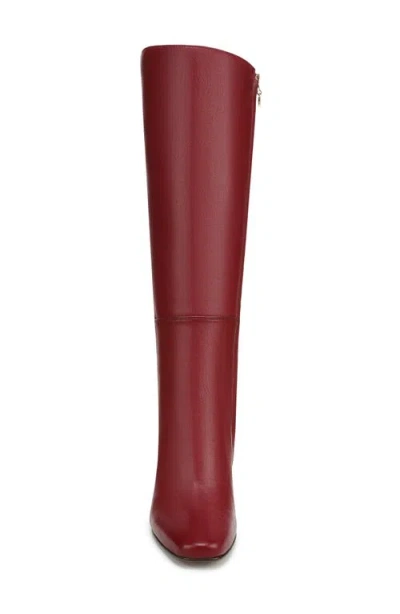 Circus Ny By Sam Edelman Women's Billie Wide-calf Knee-high Block-heel Dress Boots In Burgundy