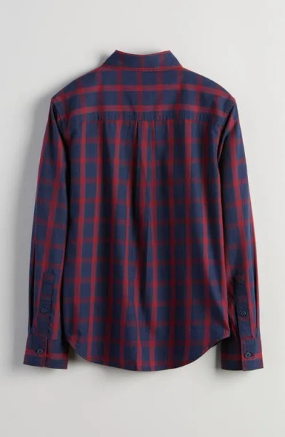 Nordstrom Kids' Plaid Button-up Shirt In Blue