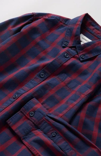 Nordstrom Kids' Plaid Button-up Shirt In Blue