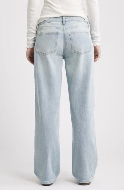 Bp. Low Rise Loose Fit Jeans In Blue