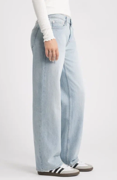 Bp. Low Rise Loose Fit Jeans In Blue