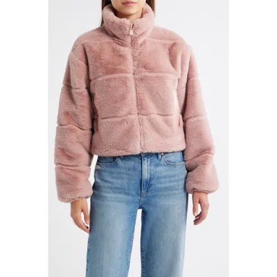 Save The Duck Yuki Reversible Jacket In Pink