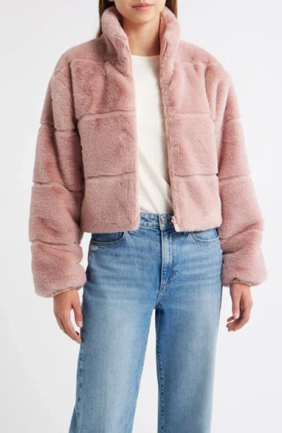 Save The Duck Yuki Reversible Jacket In Pink